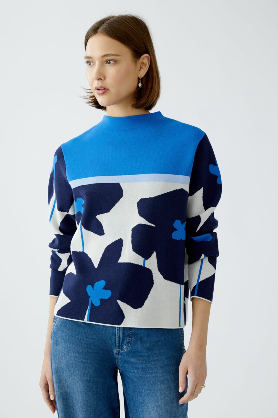 Oui Damen Pullover
