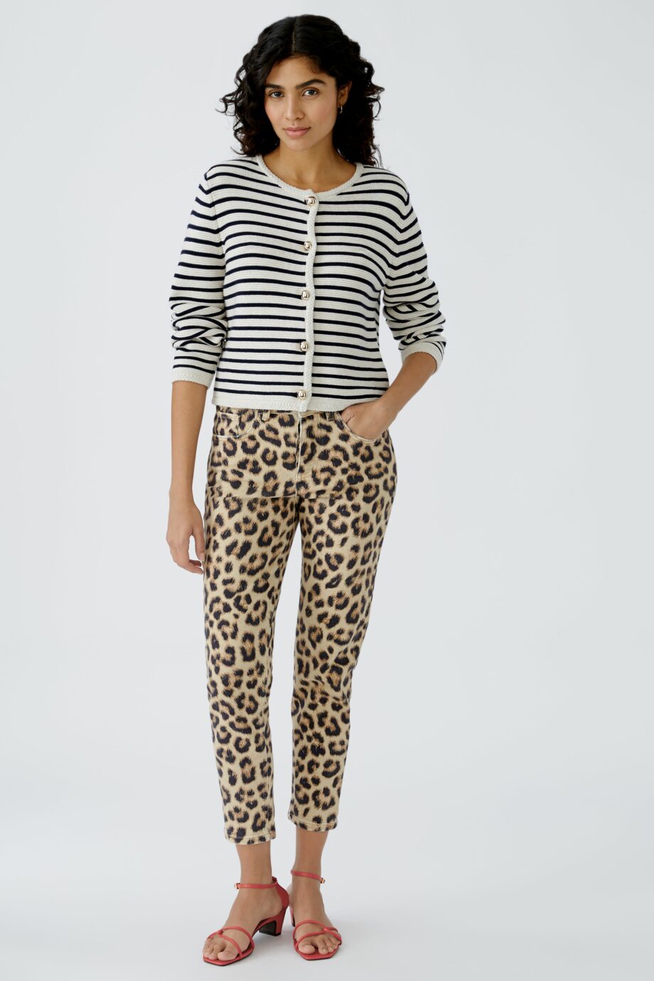 Oui Damen Strickjacke
