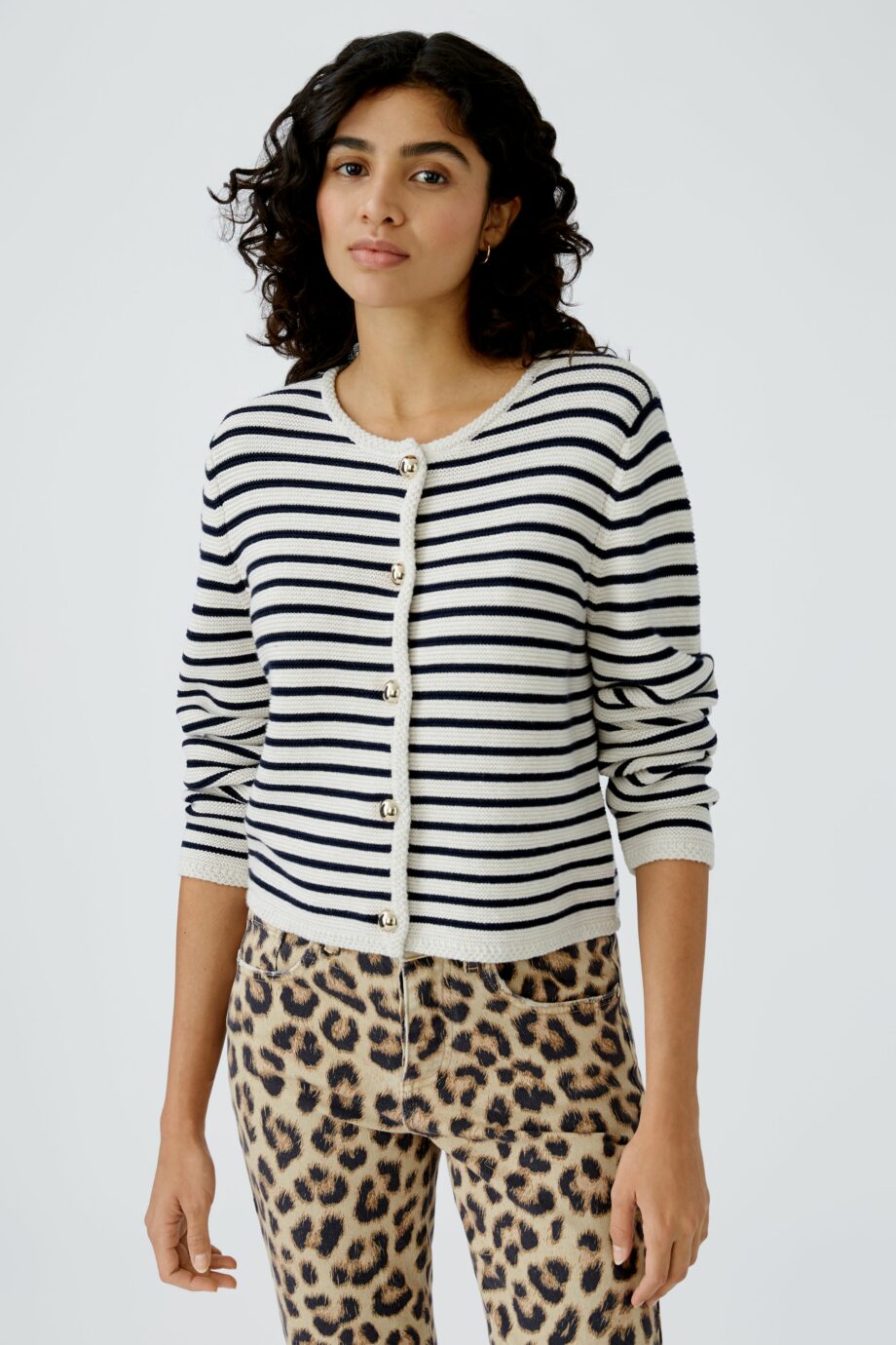 Oui Damen Strickjacke