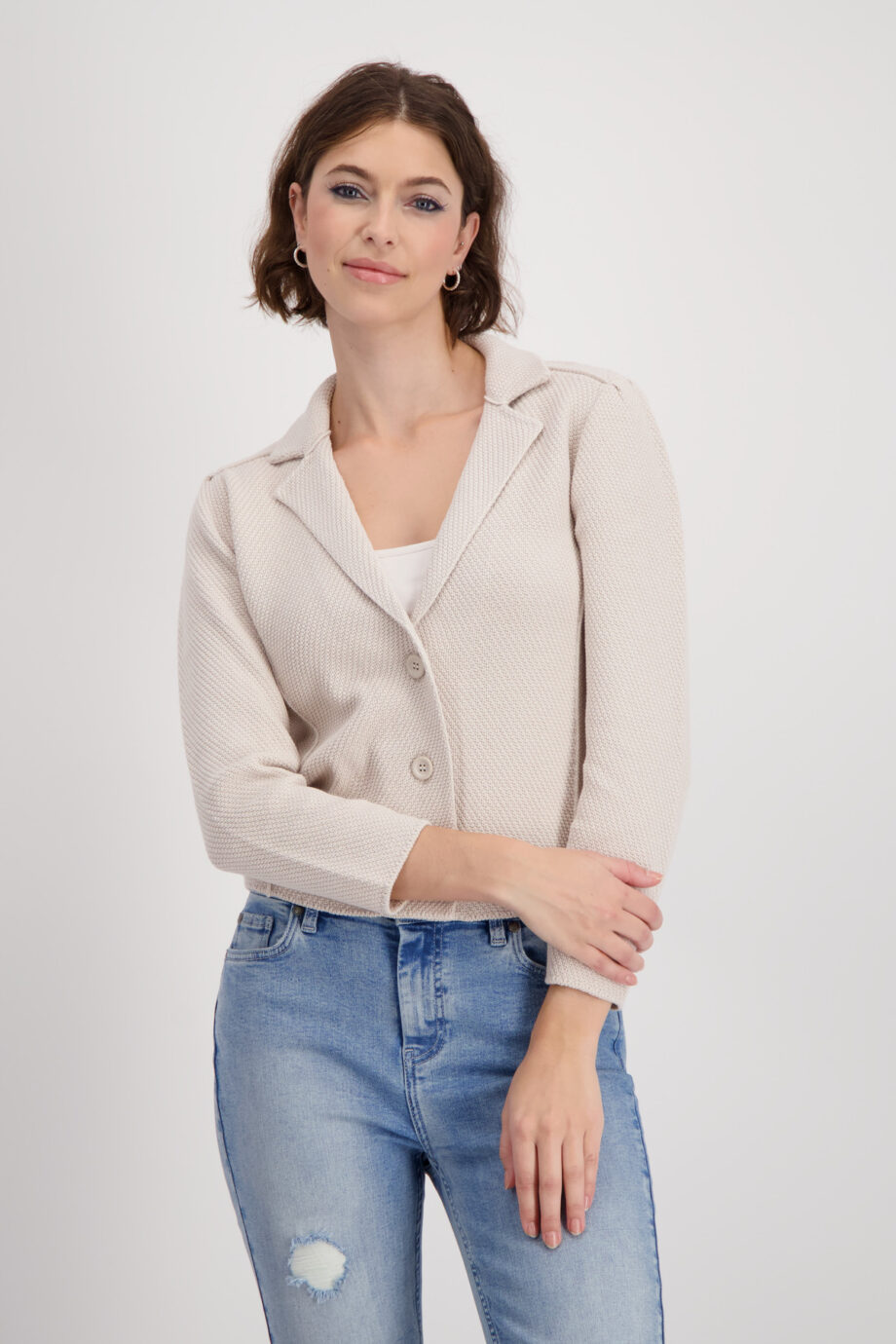 Monari Damen Strickblazer
