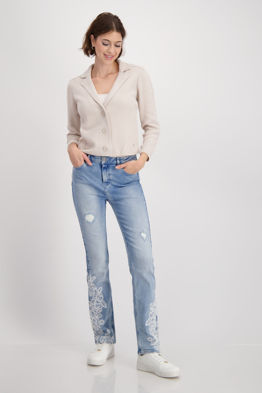 Monari Damen Strickblazer