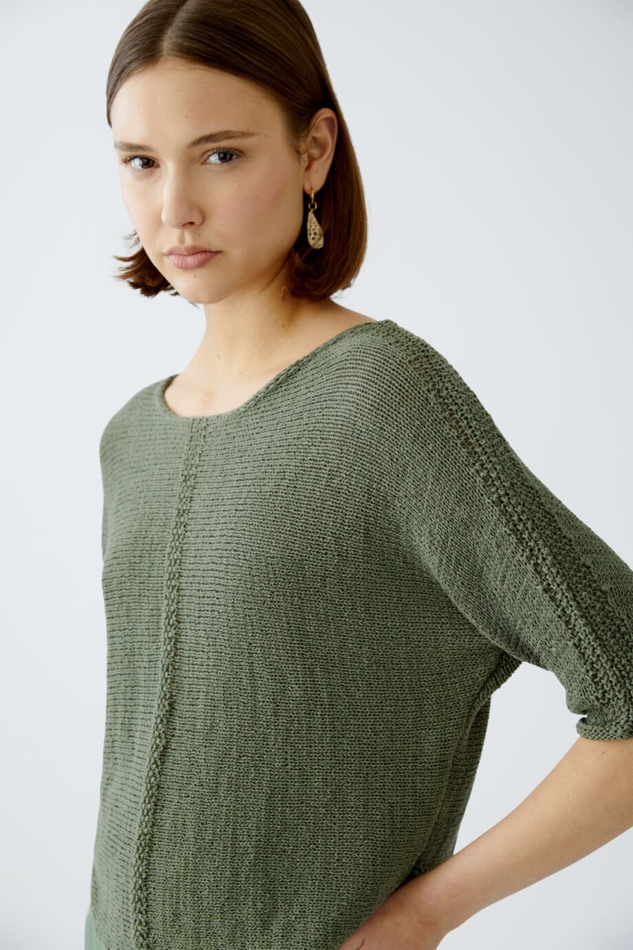 Oui Damen Pullover