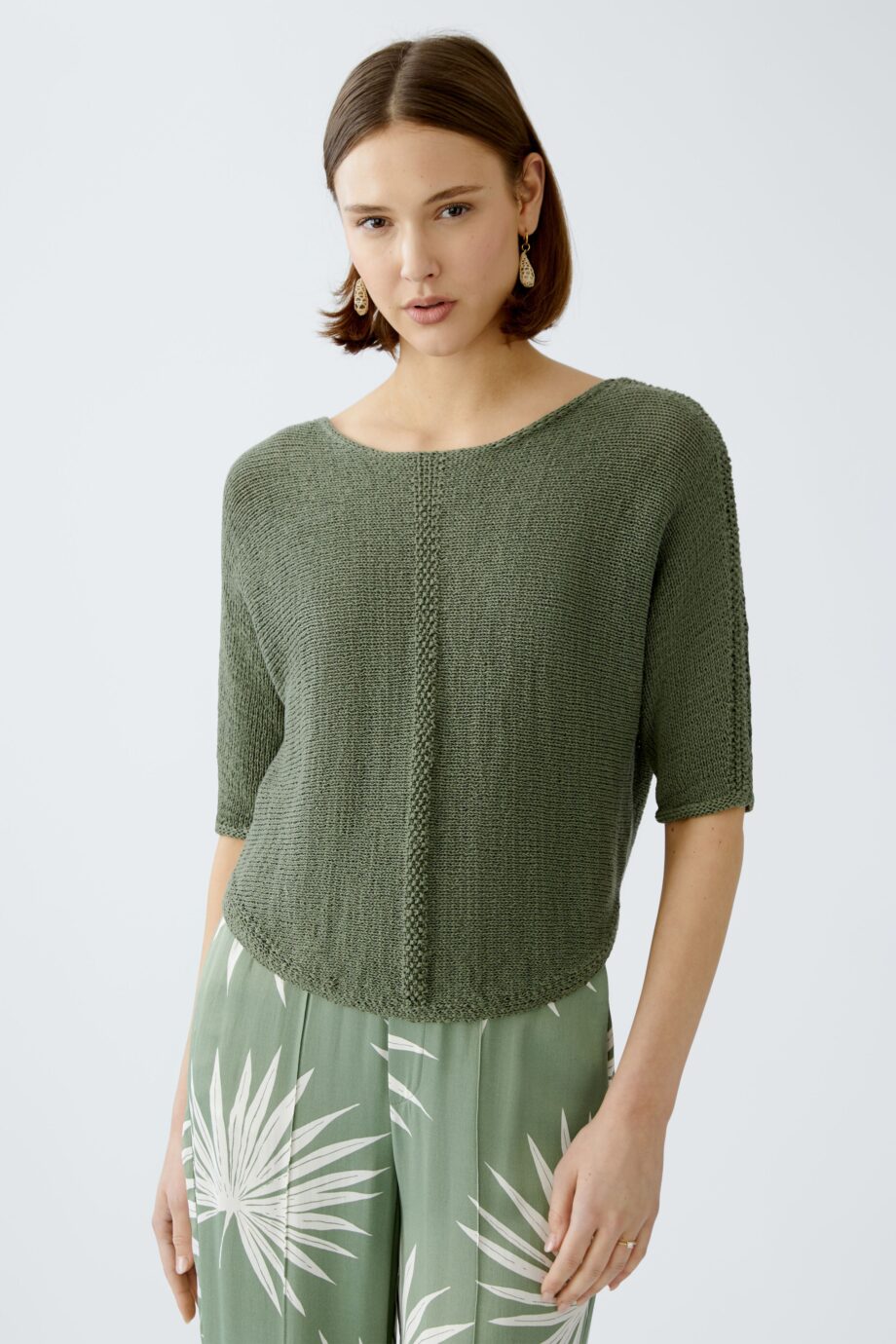 Oui Damen Pullover