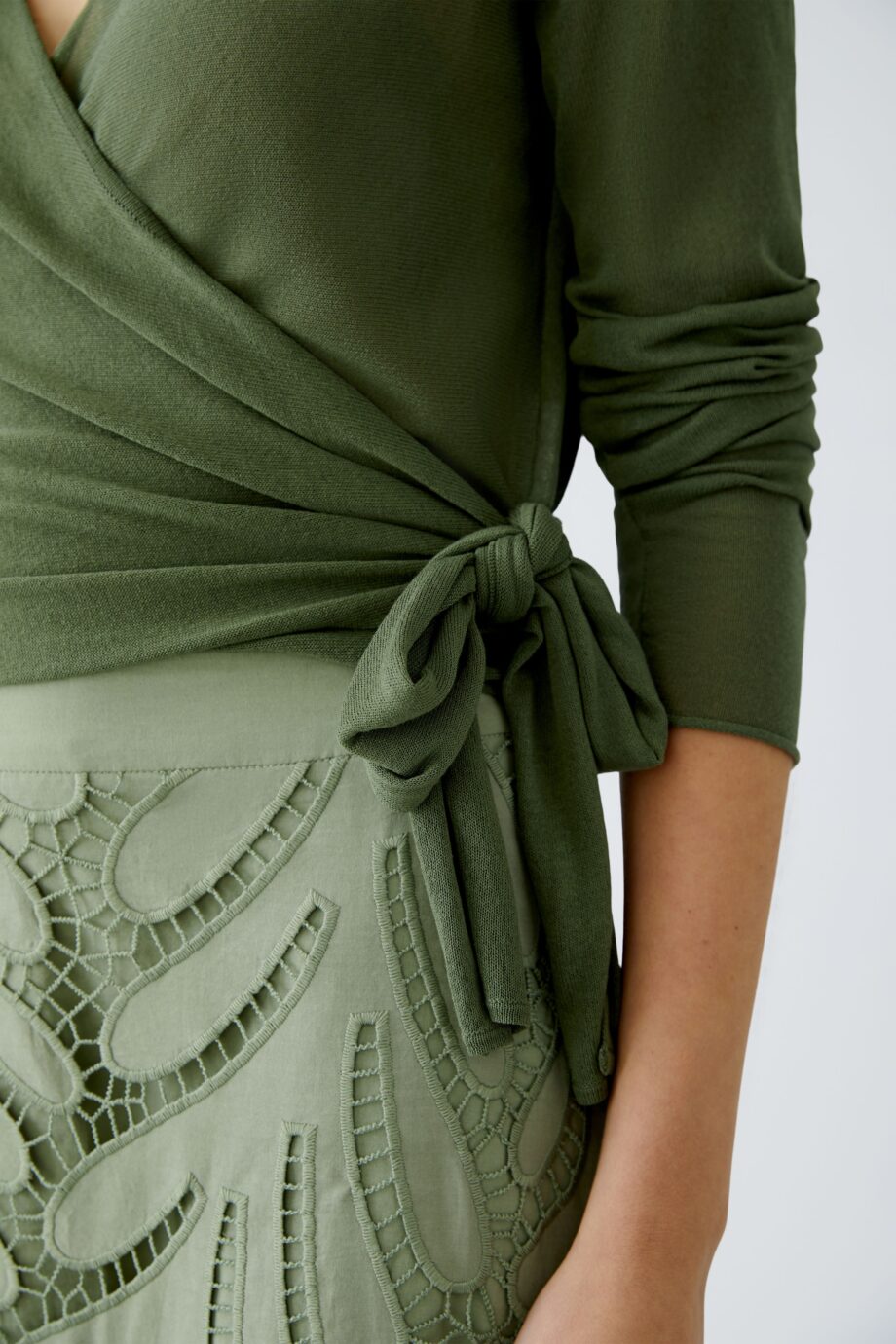 Oui Damen Strickjacke