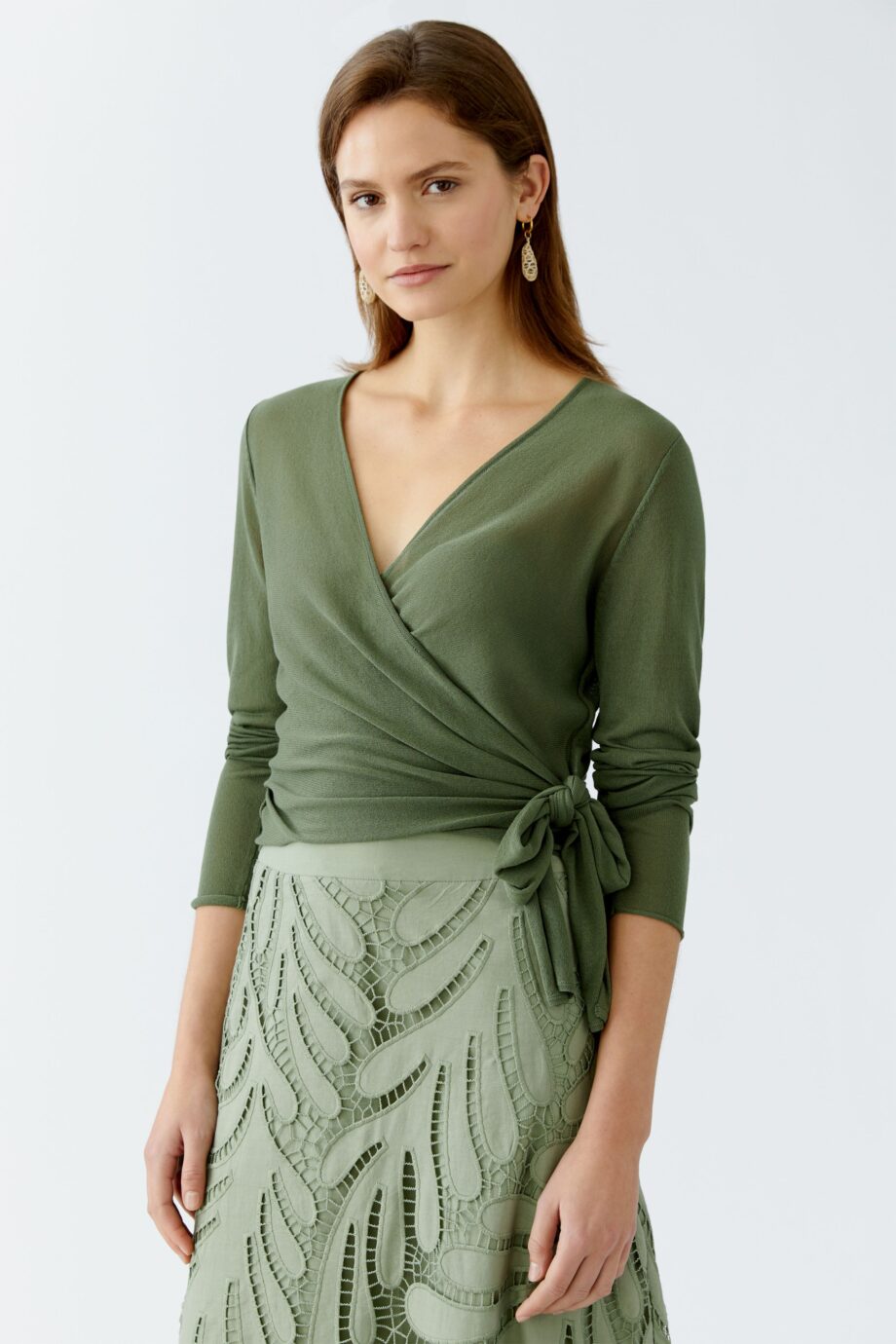 Oui Damen Strickjacke