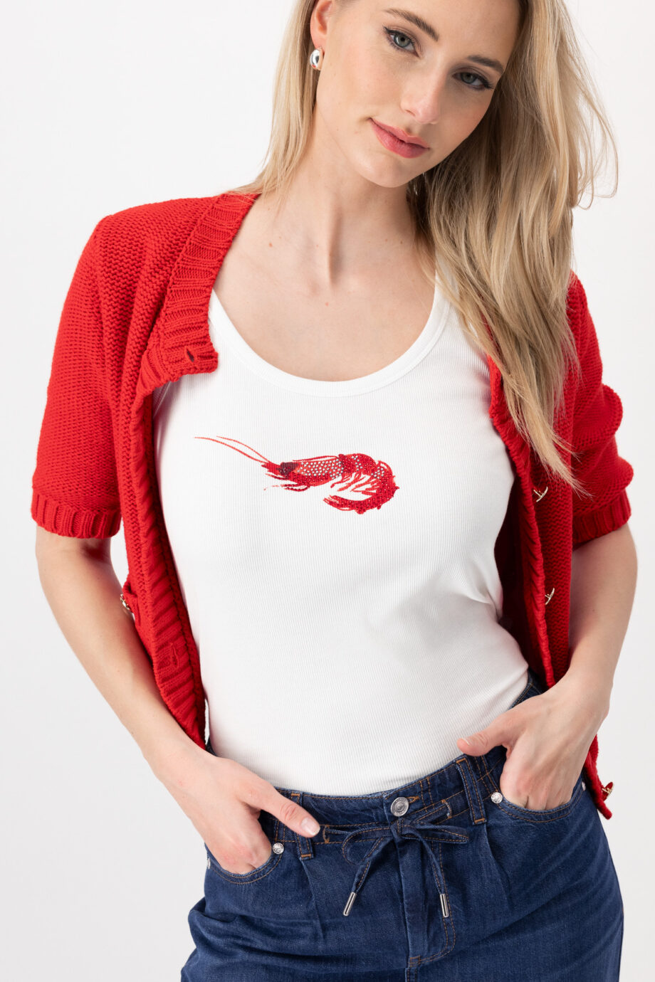 Monari Damen Top