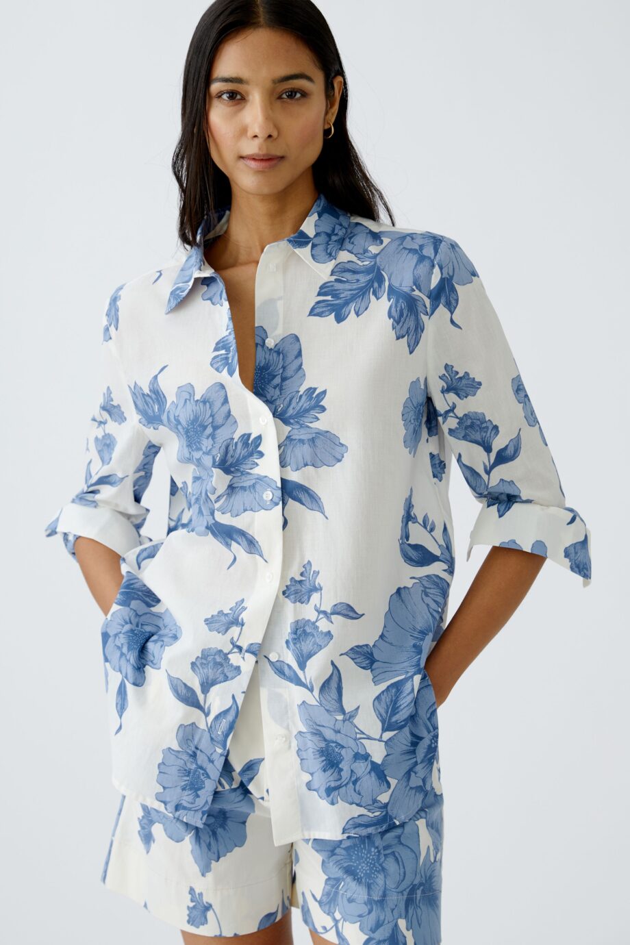 Oui Damen Bluse