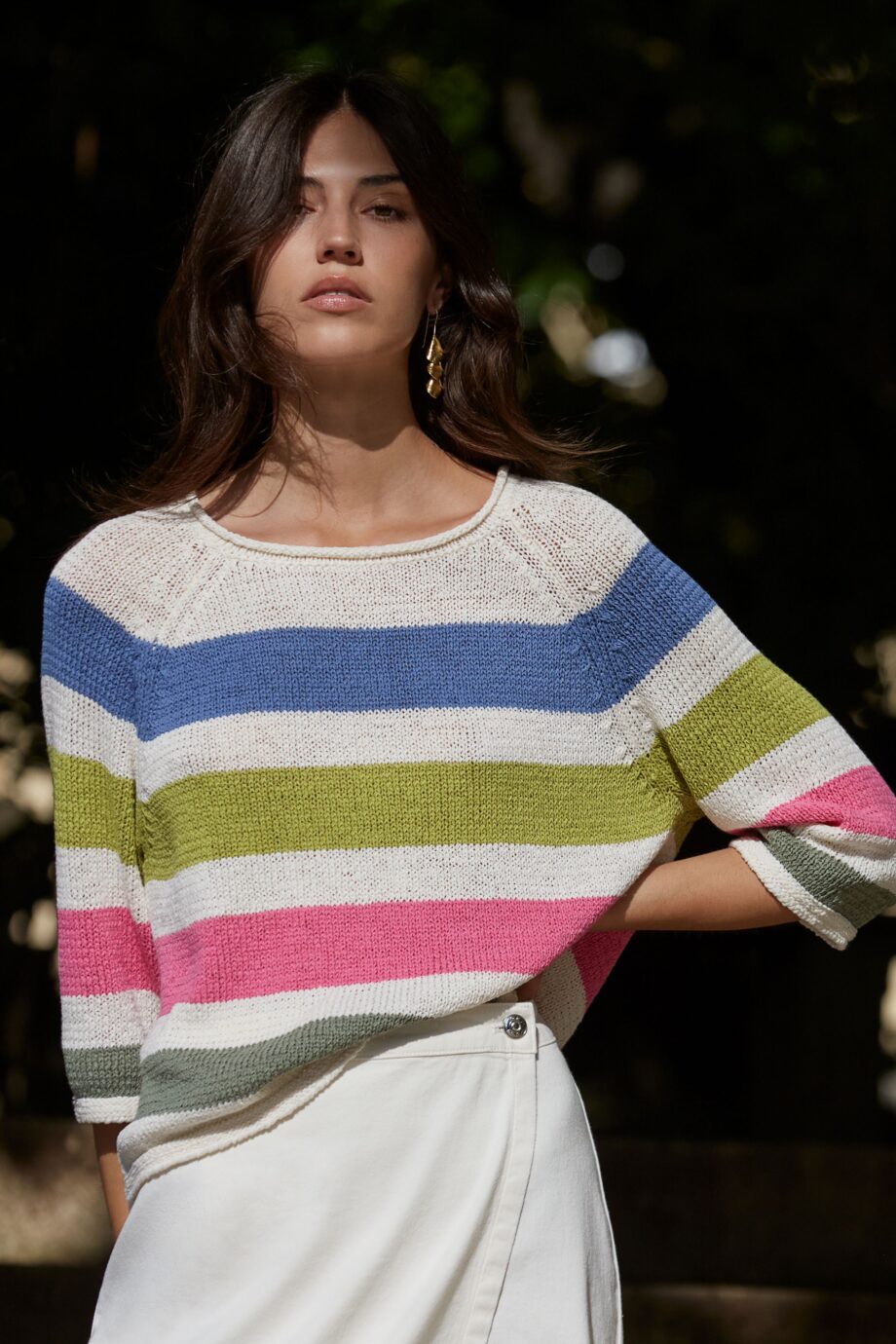 Oui Damen Pullover