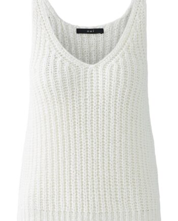 Oui Damen Stricktop