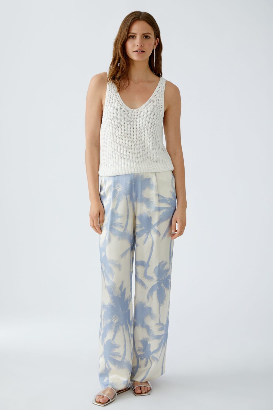 Oui Damen Stricktop