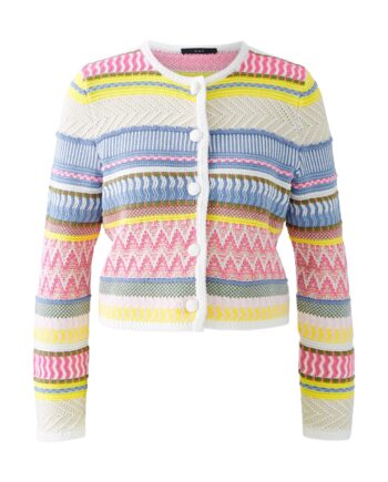 Oui Damen Strickjacke