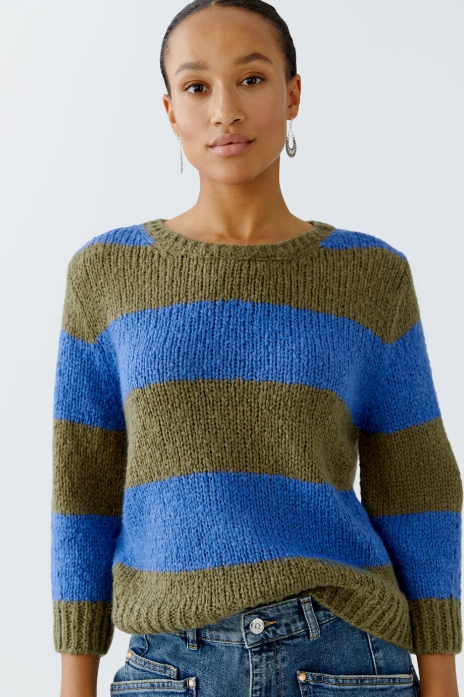 Oui Damen Pullover