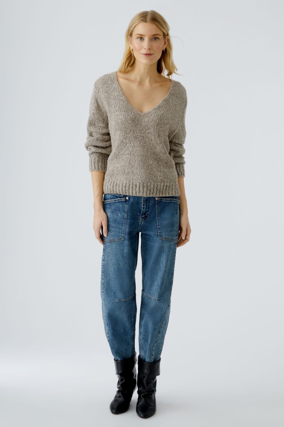 Oui Damen Pullover
