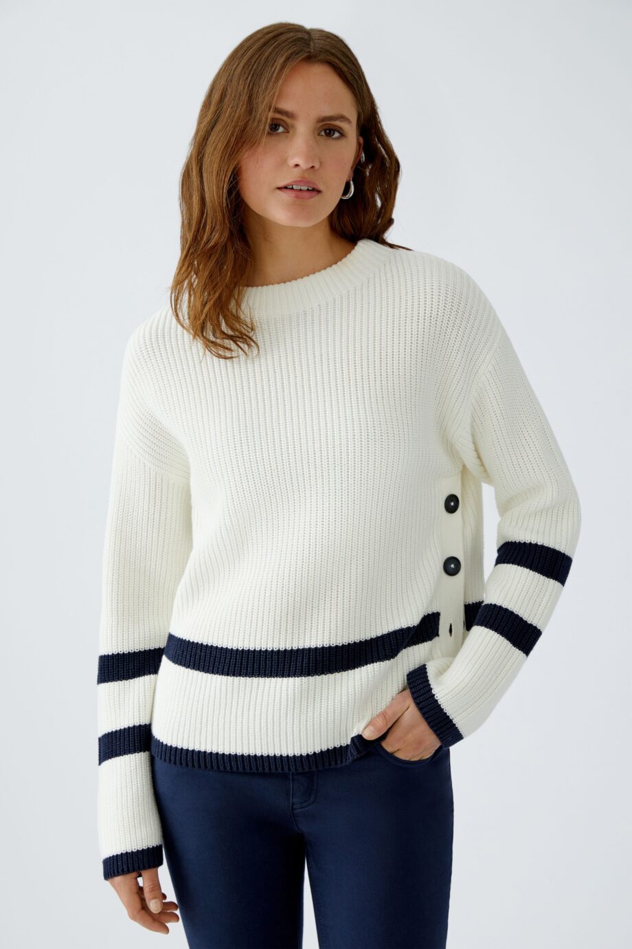 Oui Damen Pullover