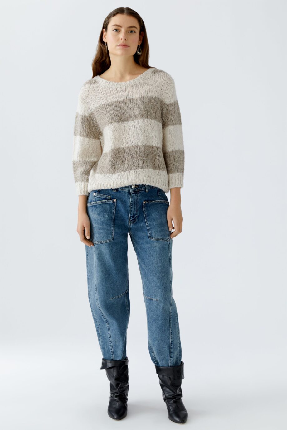 Oui Damen Pullover
