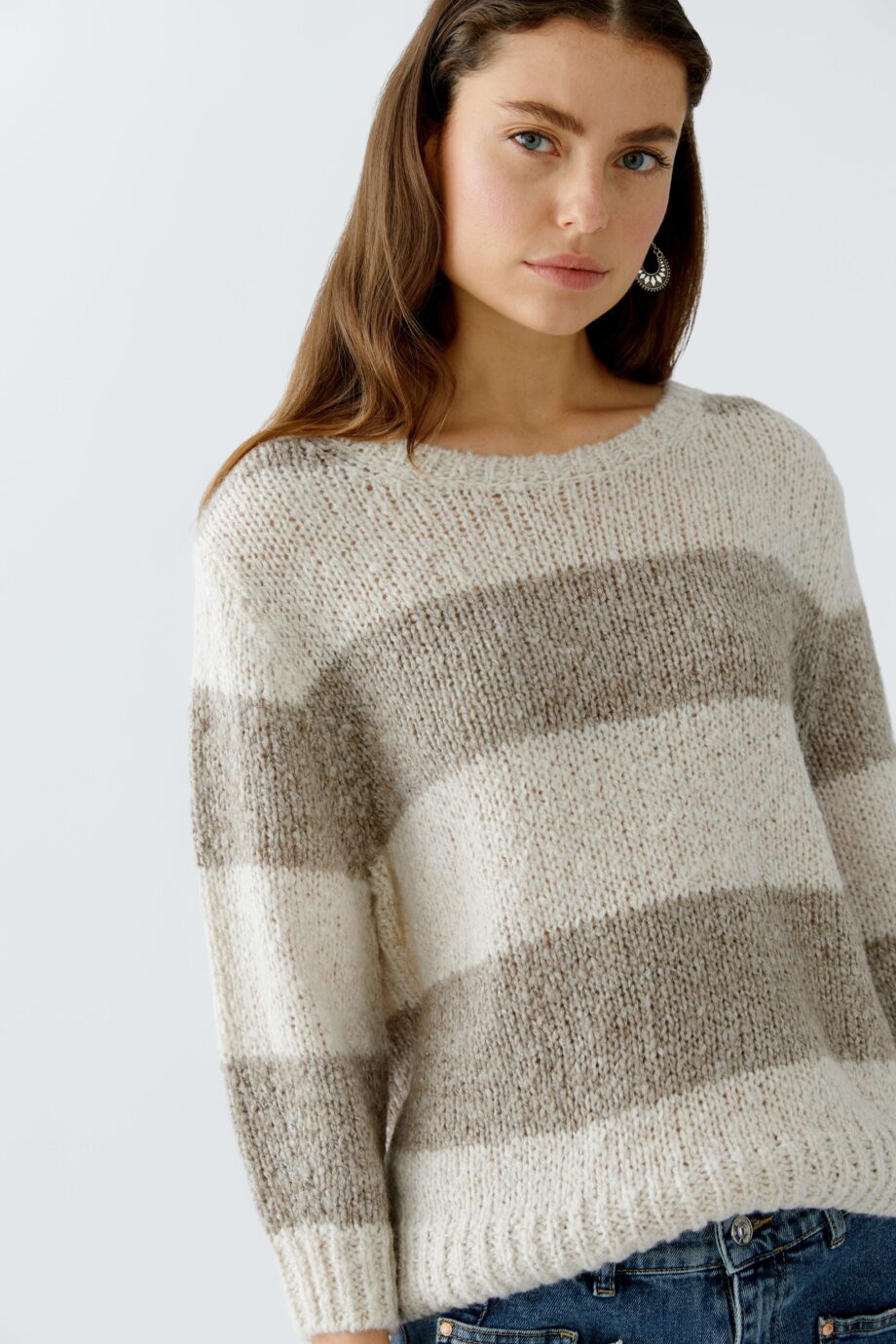 Oui Damen Pullover