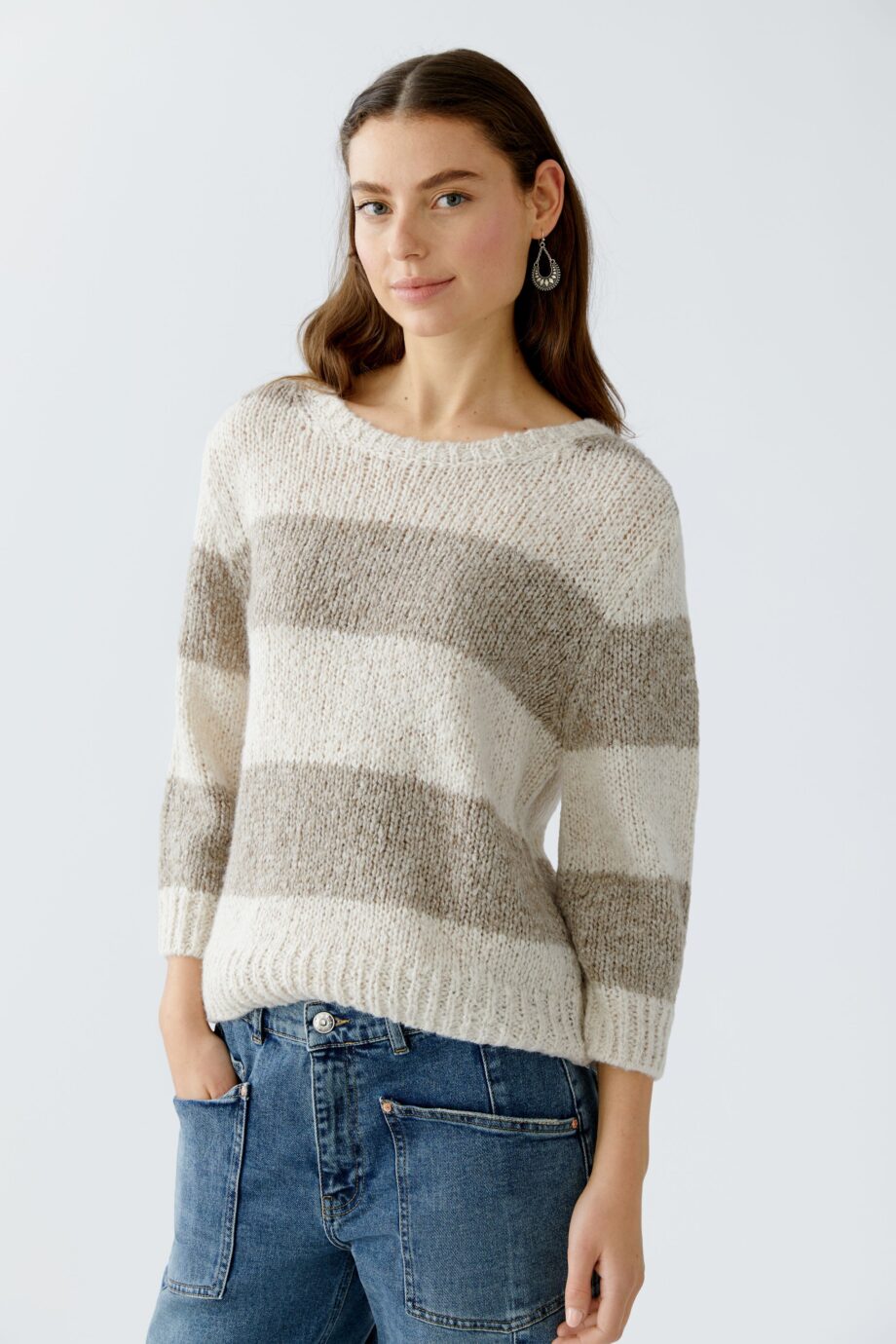 Oui Damen Pullover