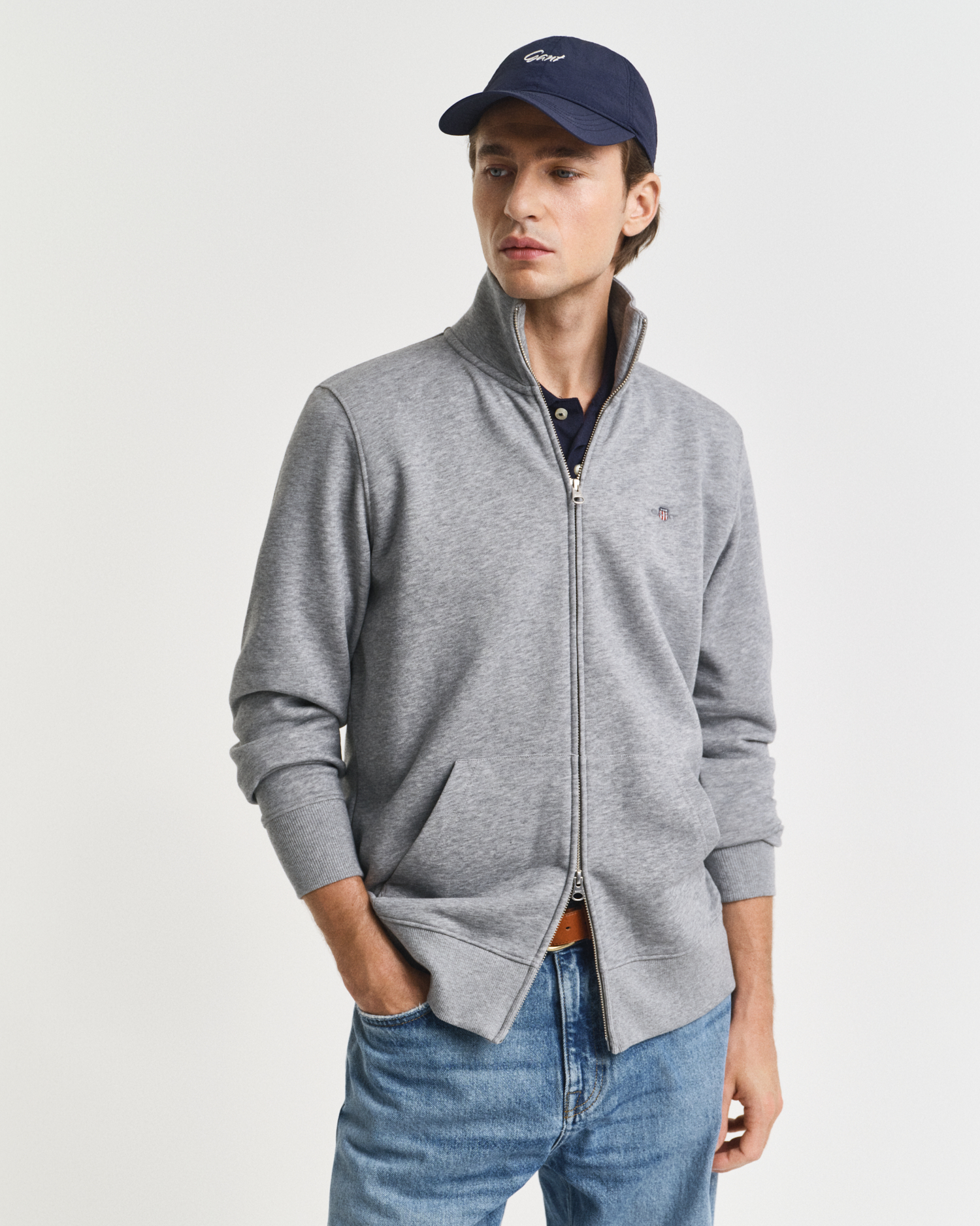 GANT Herren Sweatjacke