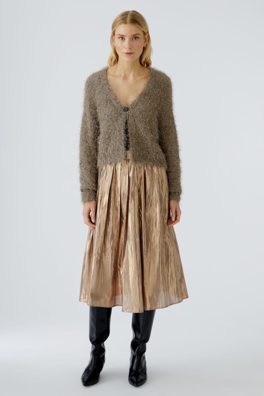 Oui Damen Strickjacke
