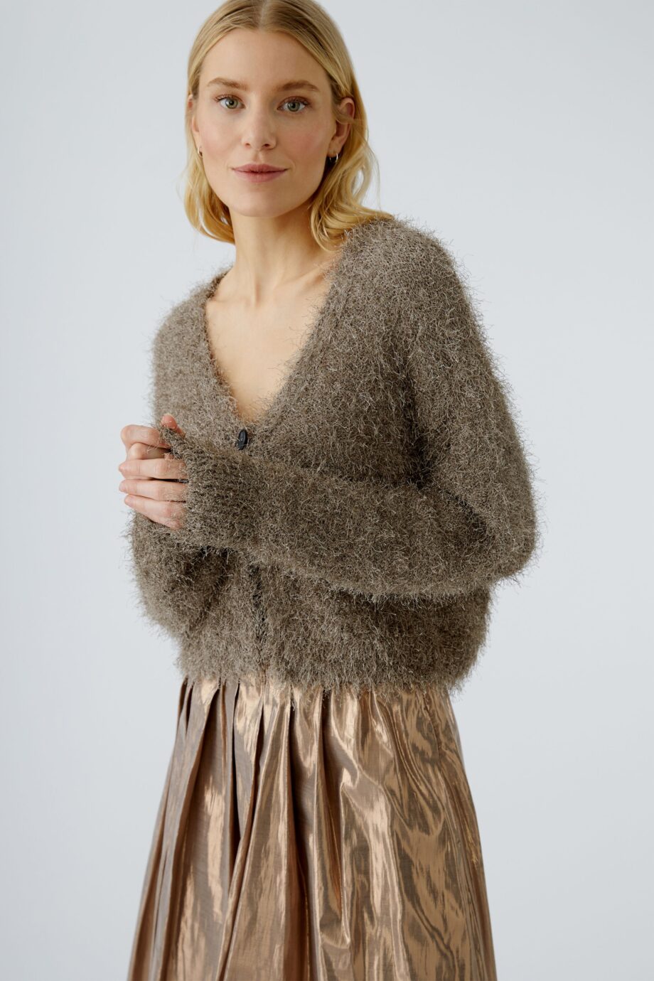 Oui Damen Strickjacke