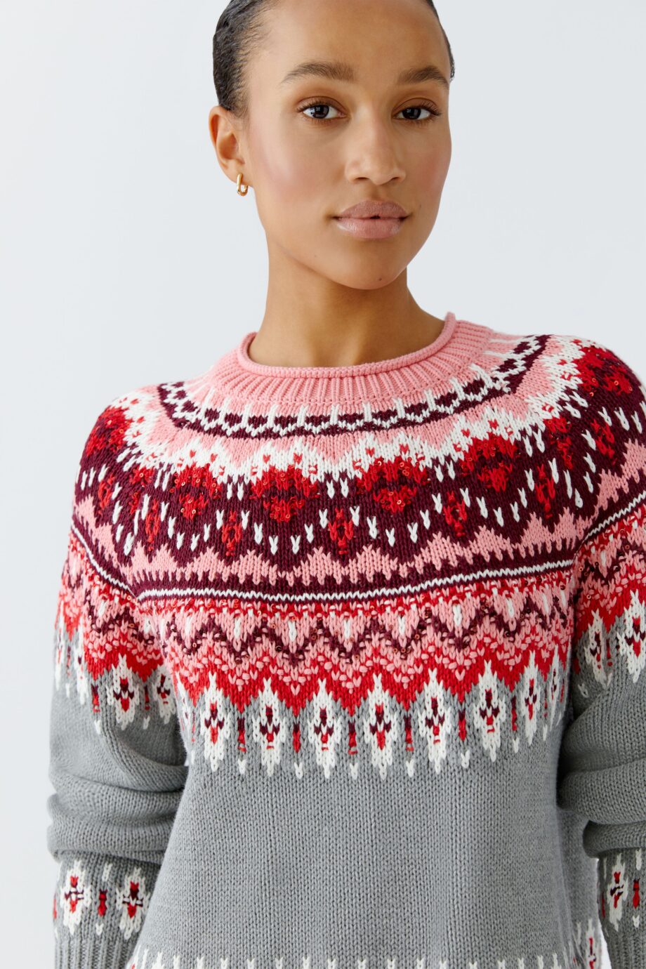 Oui Damen Pullover