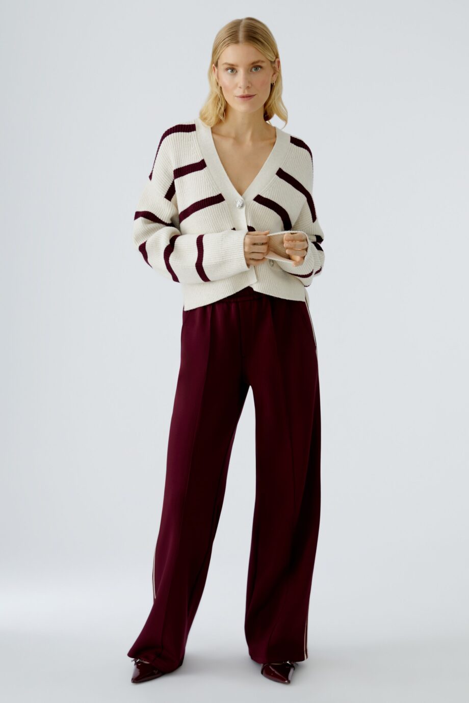 Oui Damen Strickjacke