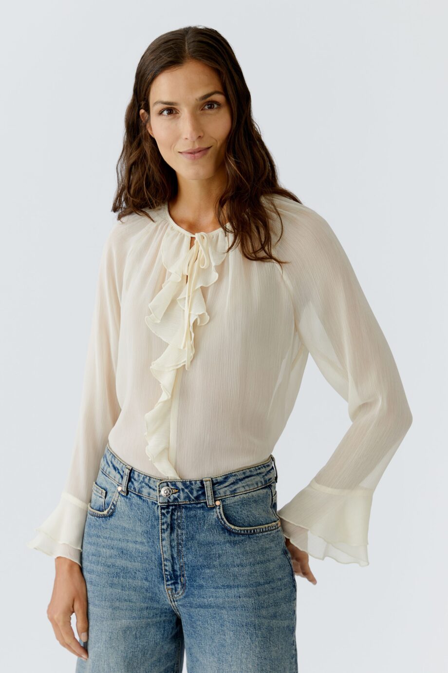 Oui Damen Bluse