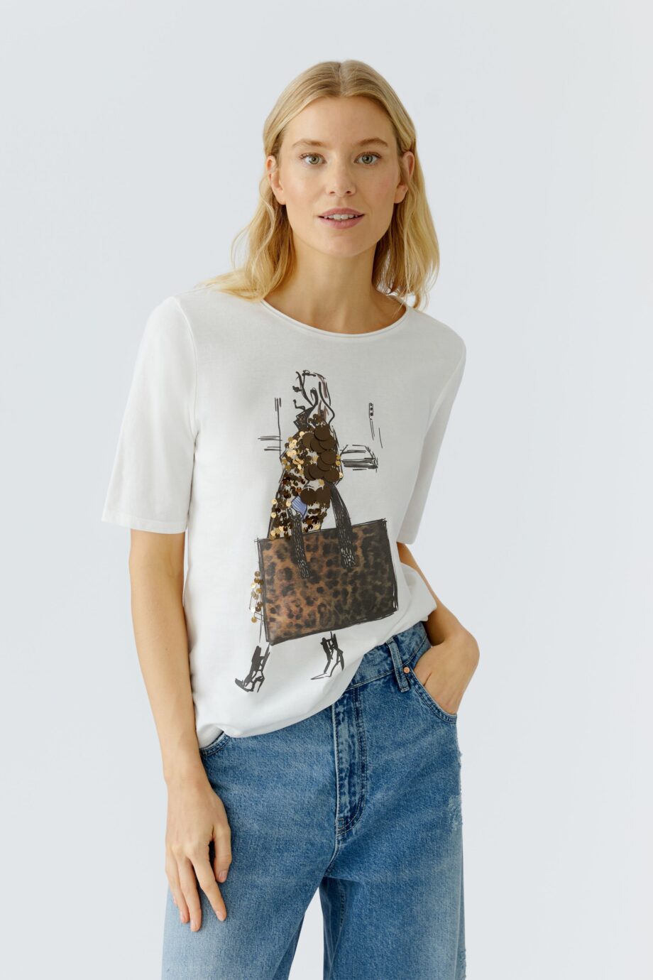 Oui Damen T-Shirt