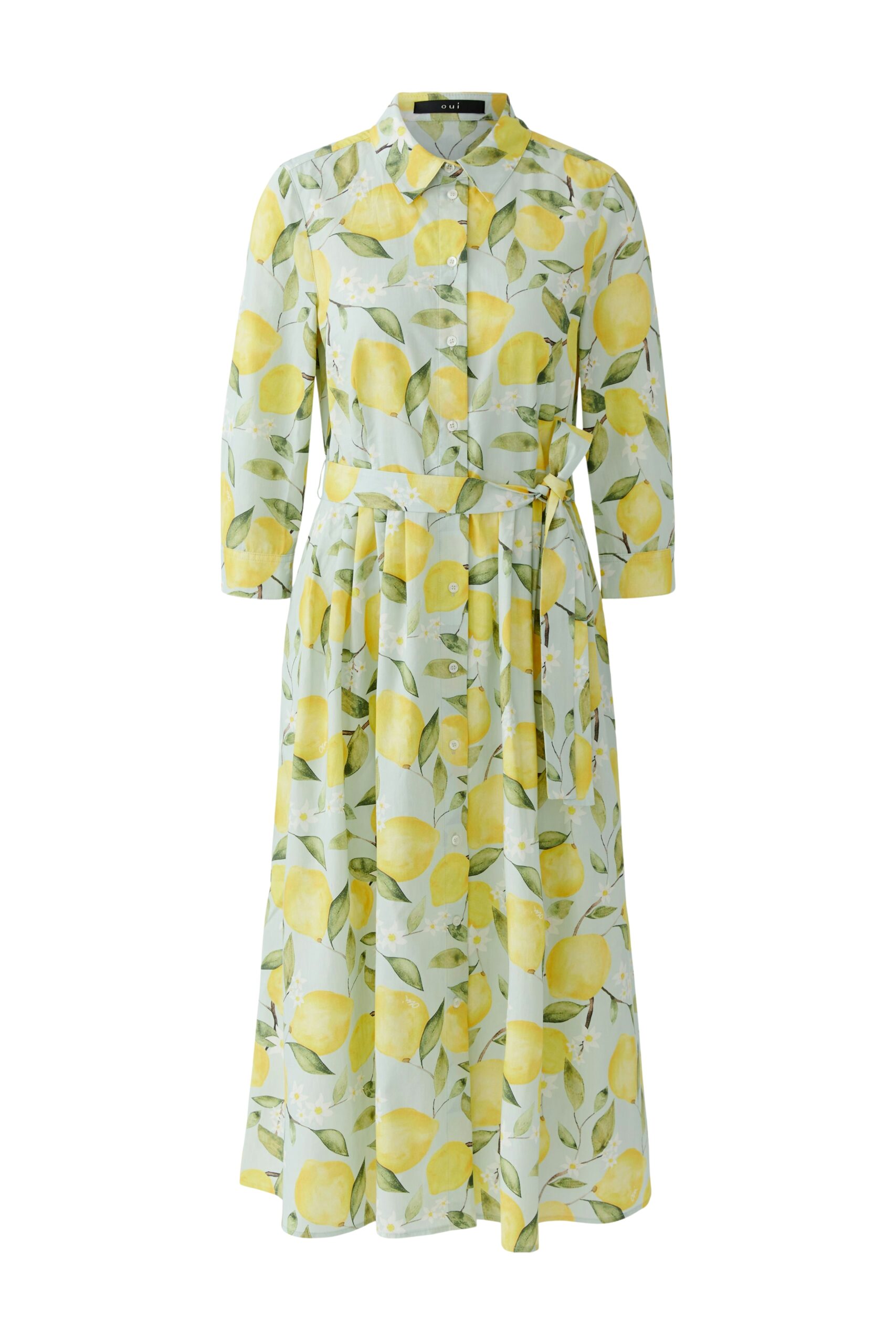 Oui Damen Midikleid