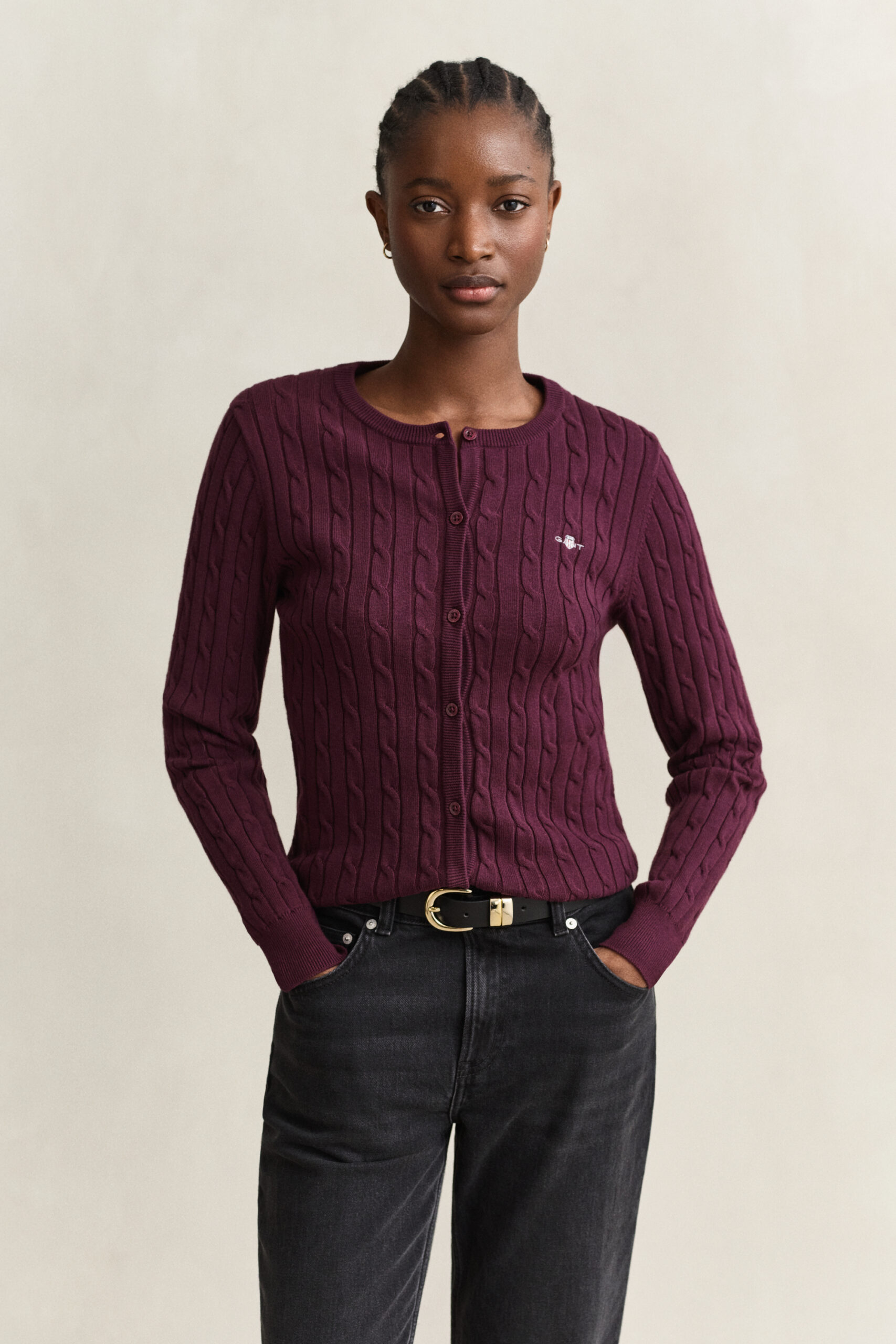 GANT Damen Strickjacke