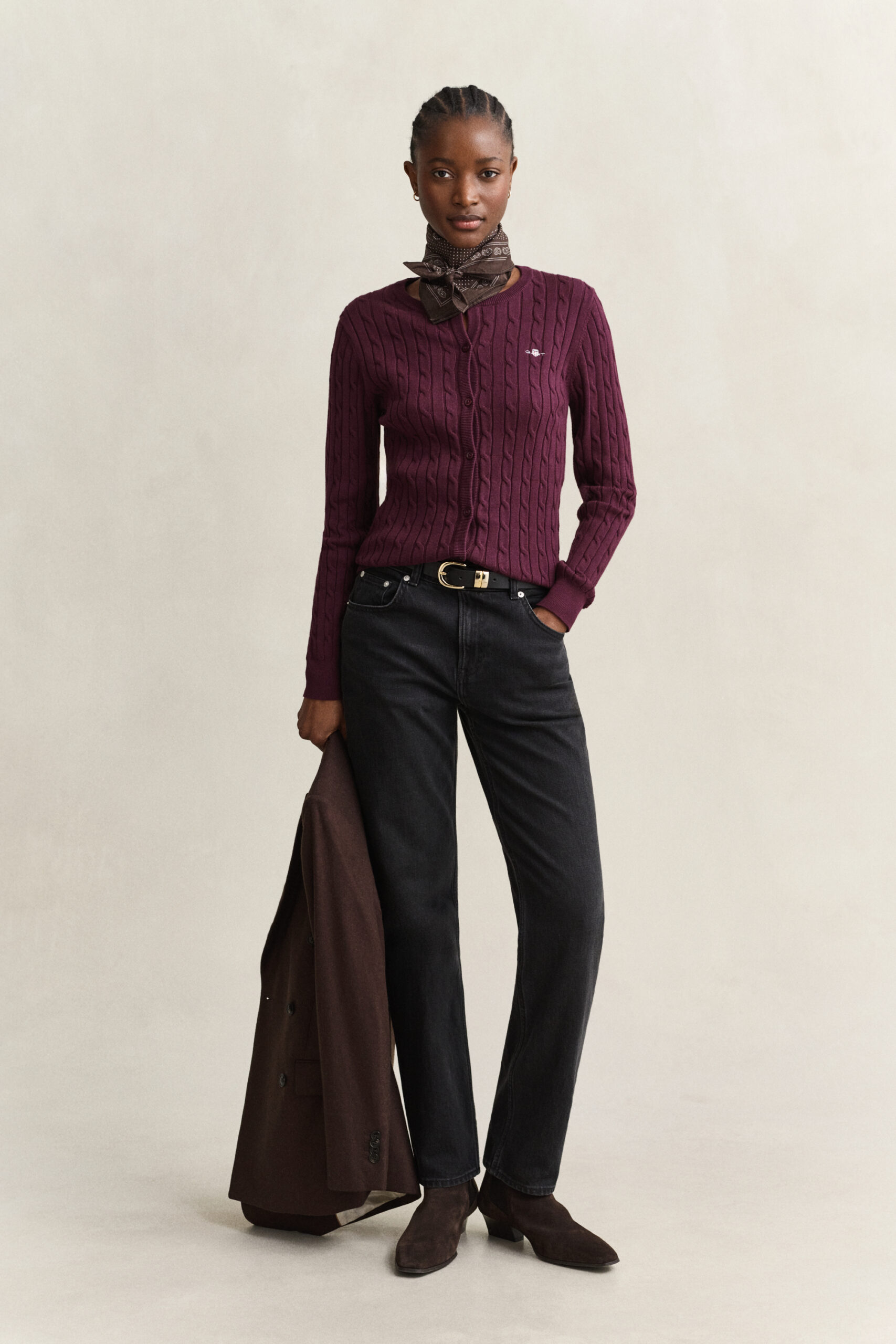GANT Damen Strickjacke