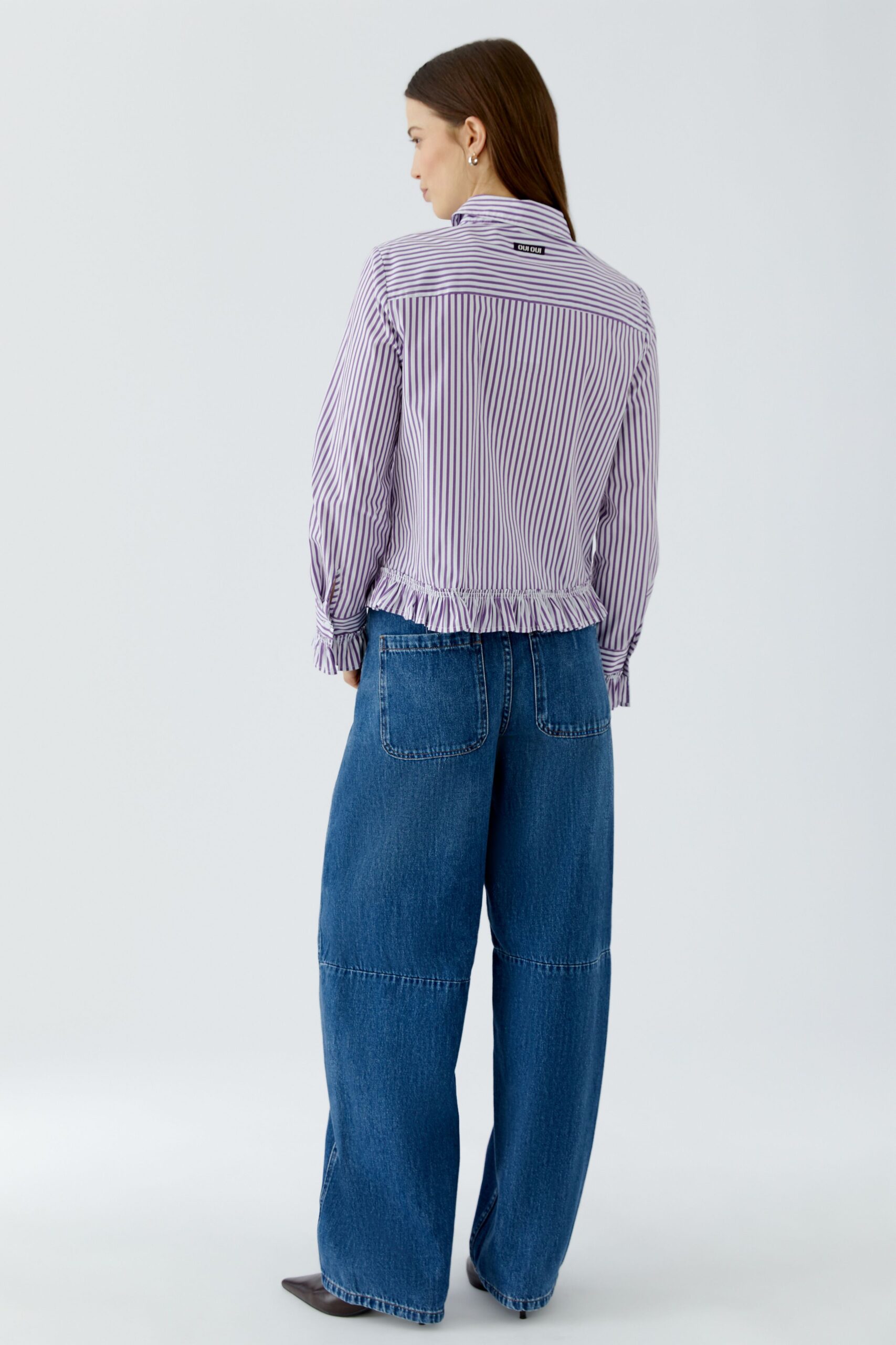 Oui Damen Hemdbluse