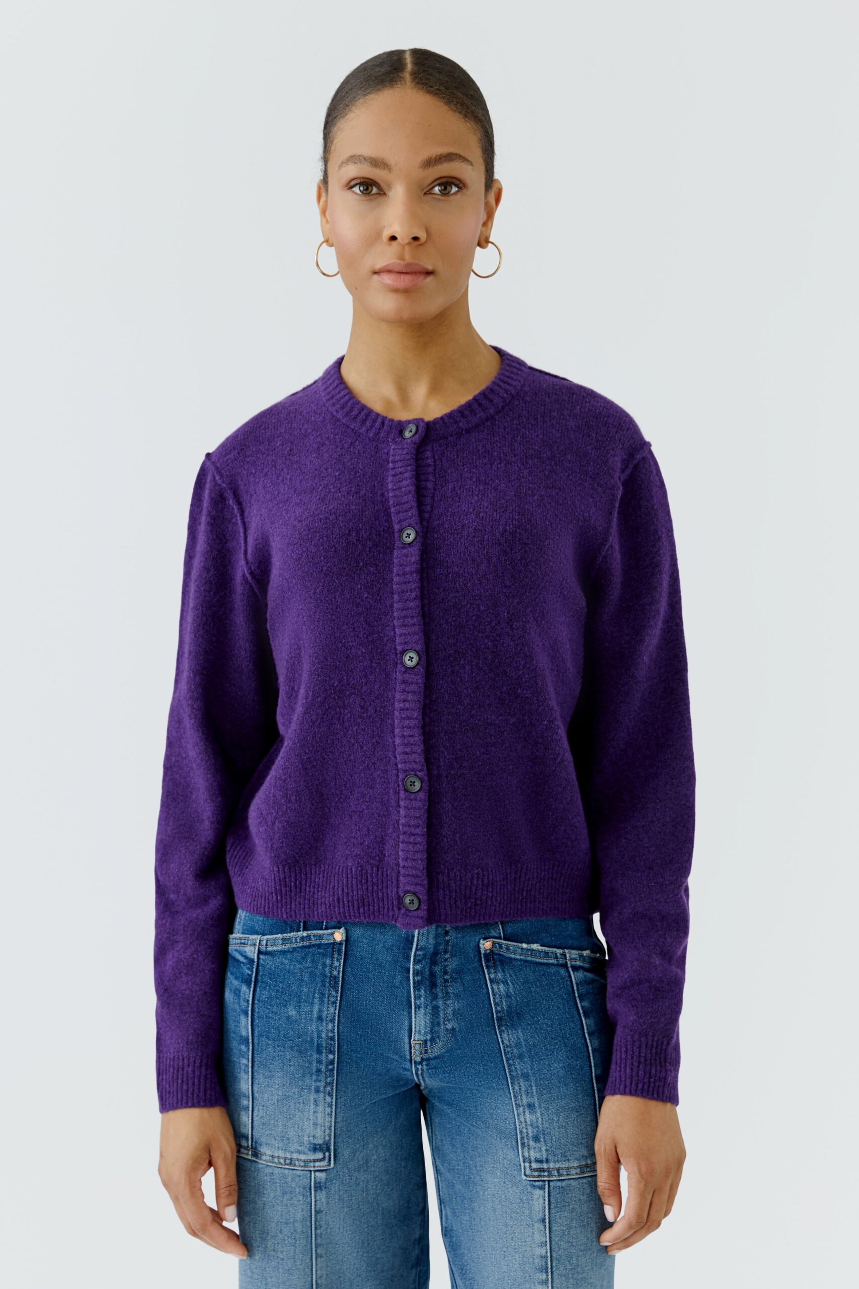 Oui Damen Strickjacke