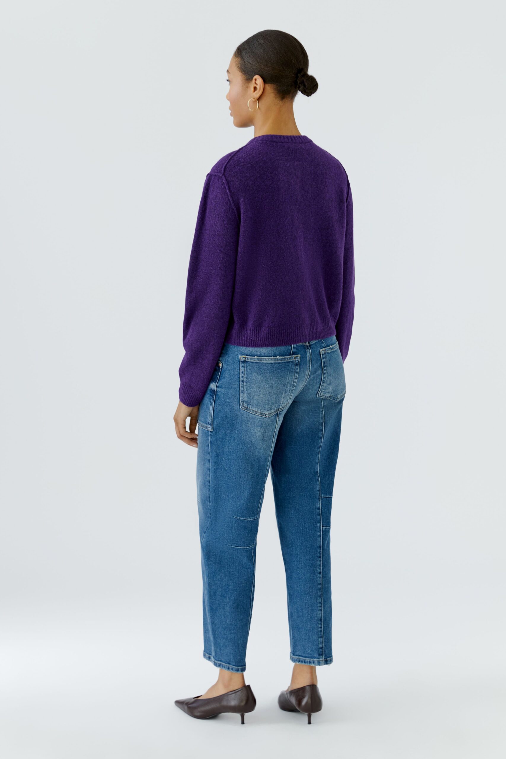 Oui Damen Strickjacke