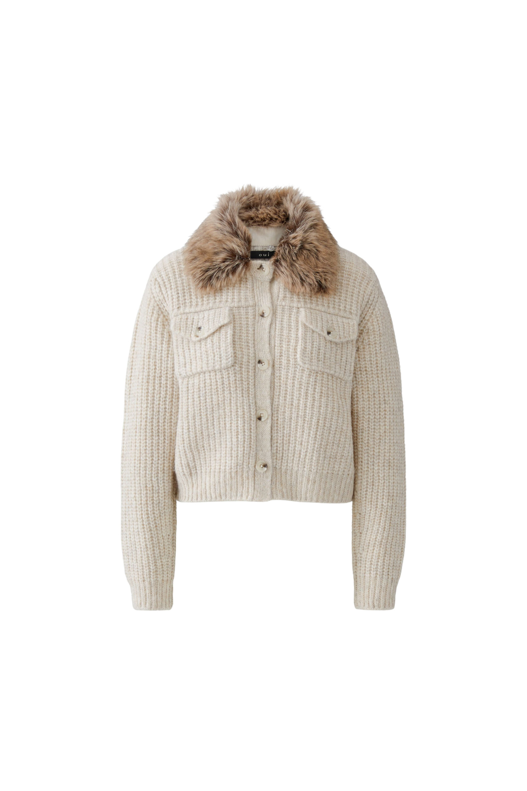 Oui Damen Strickjacke