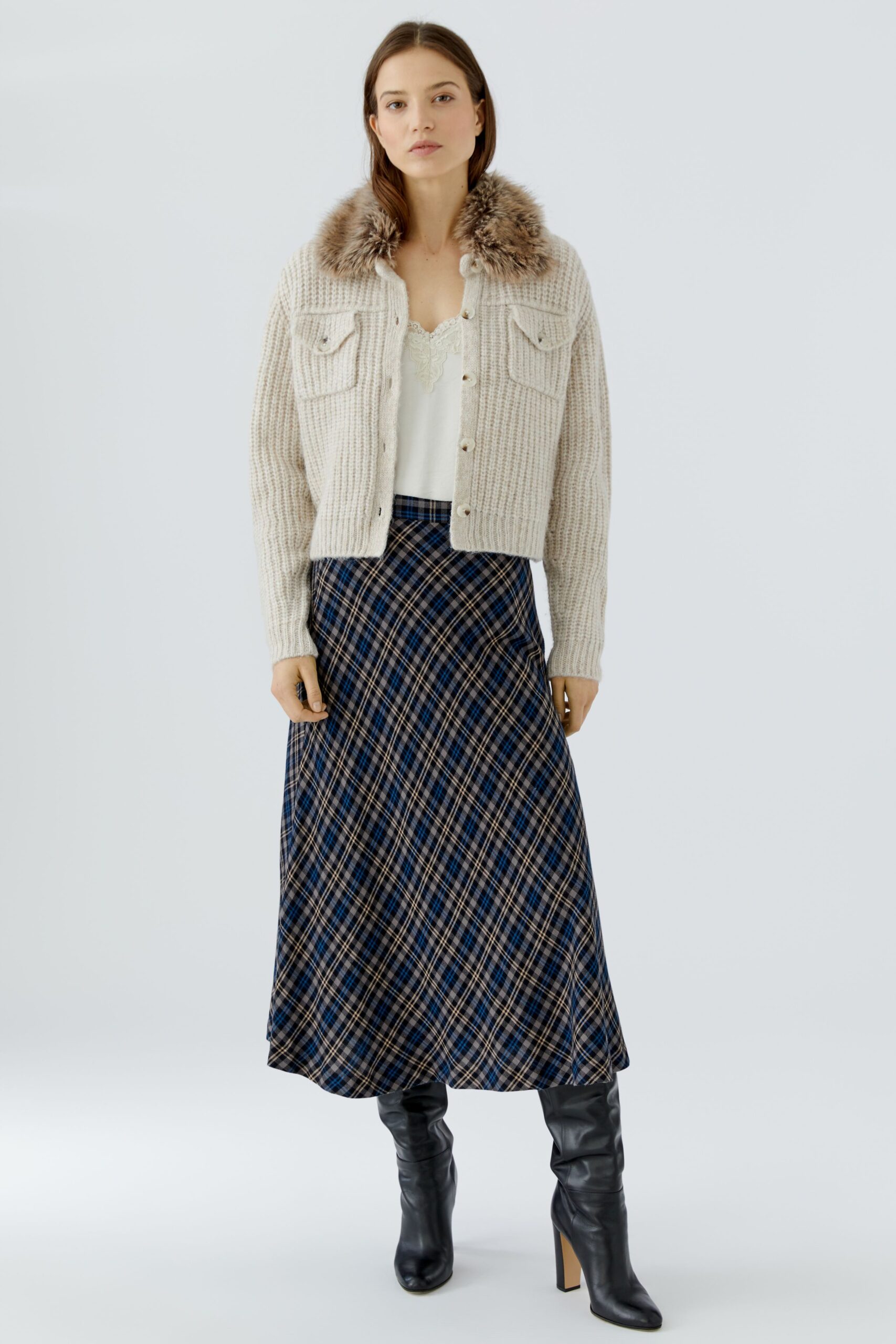 Oui Damen Strickjacke – Bild 4