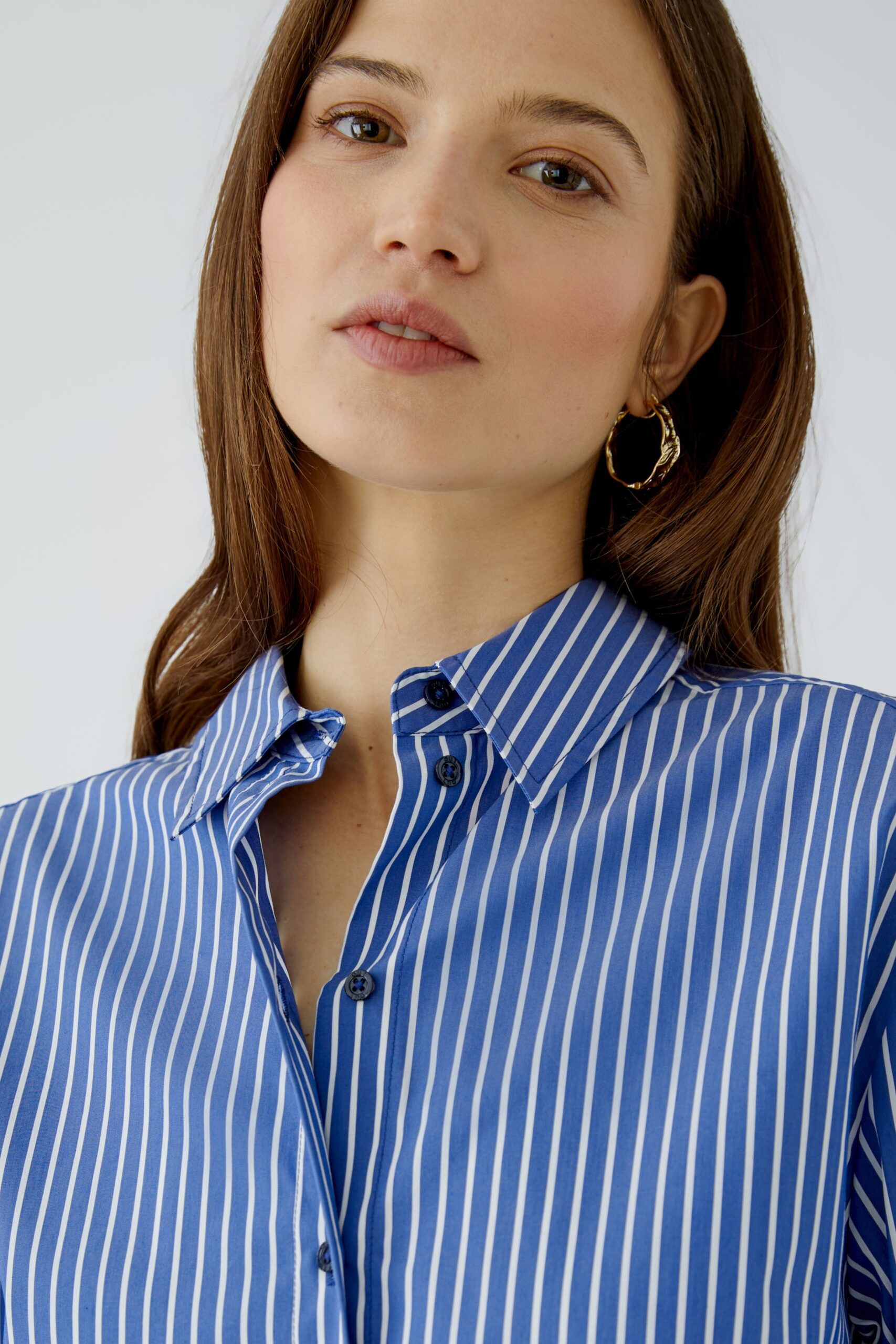 Oui Damen Hemdbluse