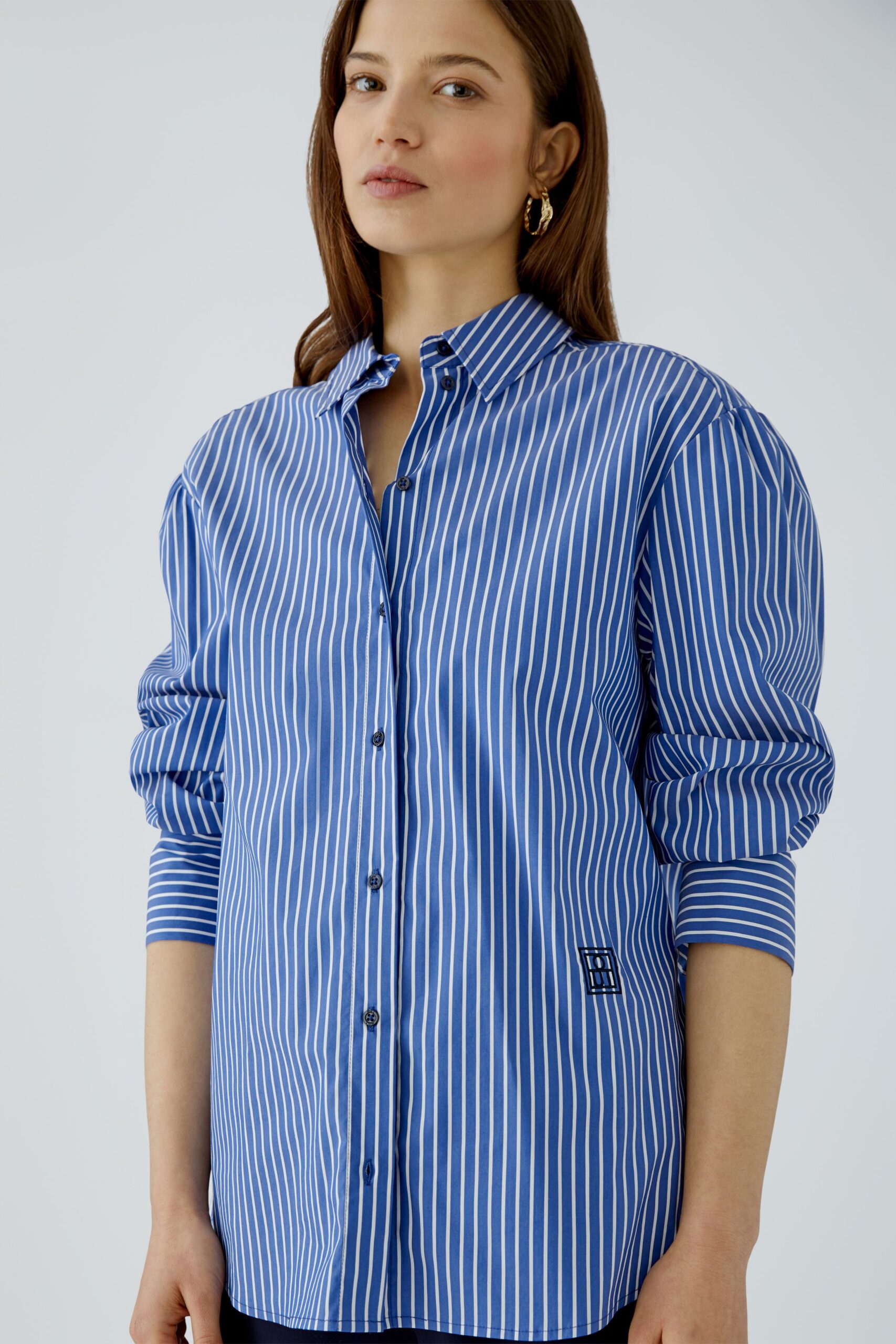 Oui Damen Hemdbluse